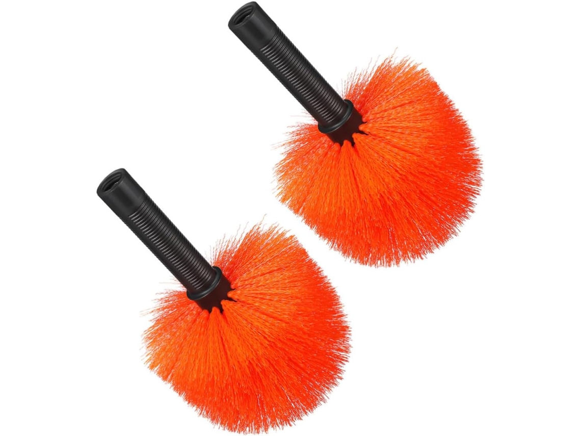 Conjunto De 2 Escovas De Parede De Plástico Para Limpeza Interna E Externa.