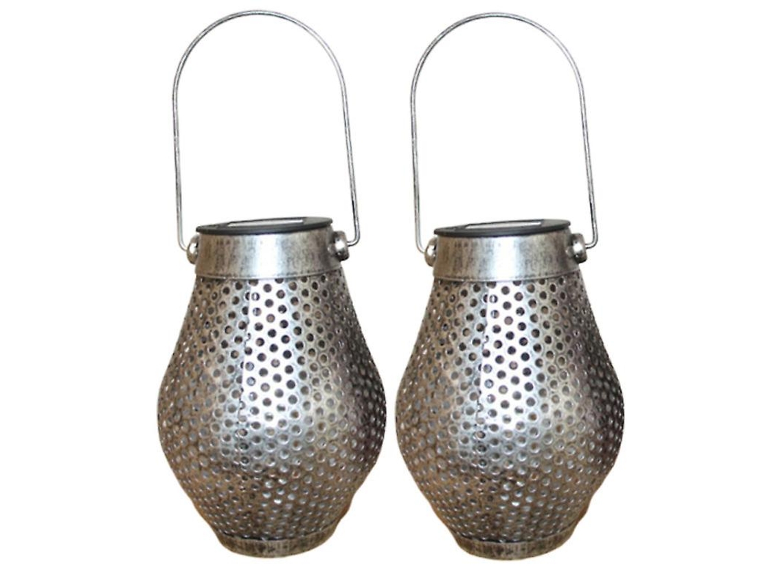 2pcs Lanternas De Metal