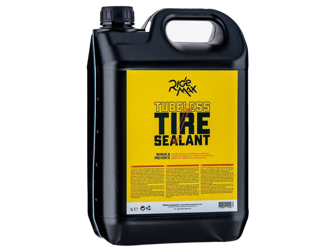 Selante de Pneu Tubeless 5L Transparenteridemax