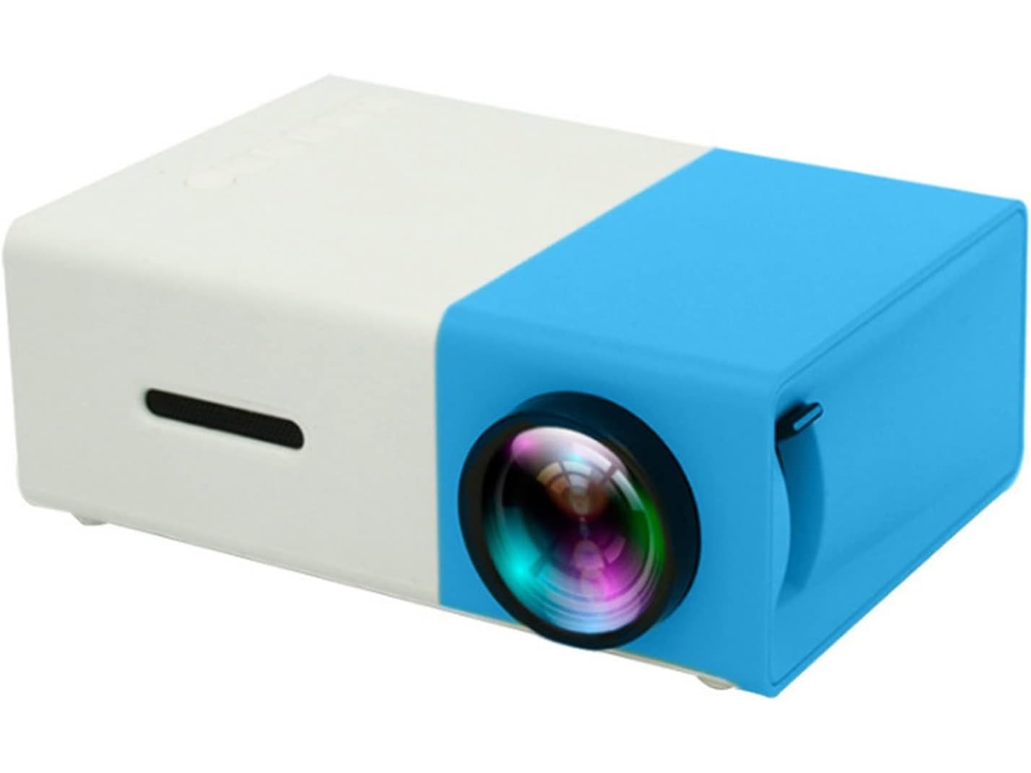 Mini Projetor Portátil, Mini Projetor, Projetor De Vídeo Brilvibera (azul)