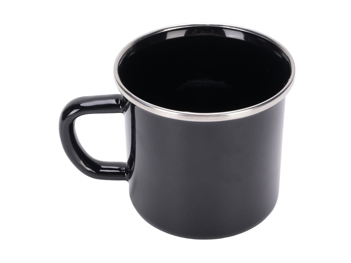 Caneca de Esmalte 350ml para Camping e Casa