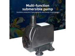 Bomba de Água Submersível Portátil com Fluxo Ajustável 2500l/h S/MARCA