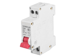 Disjuntor miniatura (230 V, 1 polo, monofásico para uso doméstico)