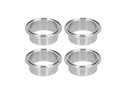 4pcs Conectores De Aço Inoxidável Φ51 Clamp Fittings Resistente À Oxidação Para Petroquímica