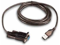 Adaptador de Interface Intermec USB to Serial RS-232 Preto