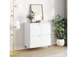 Vidaxl Aparador 60x35x70 Cm Derivados De Madeira Branco