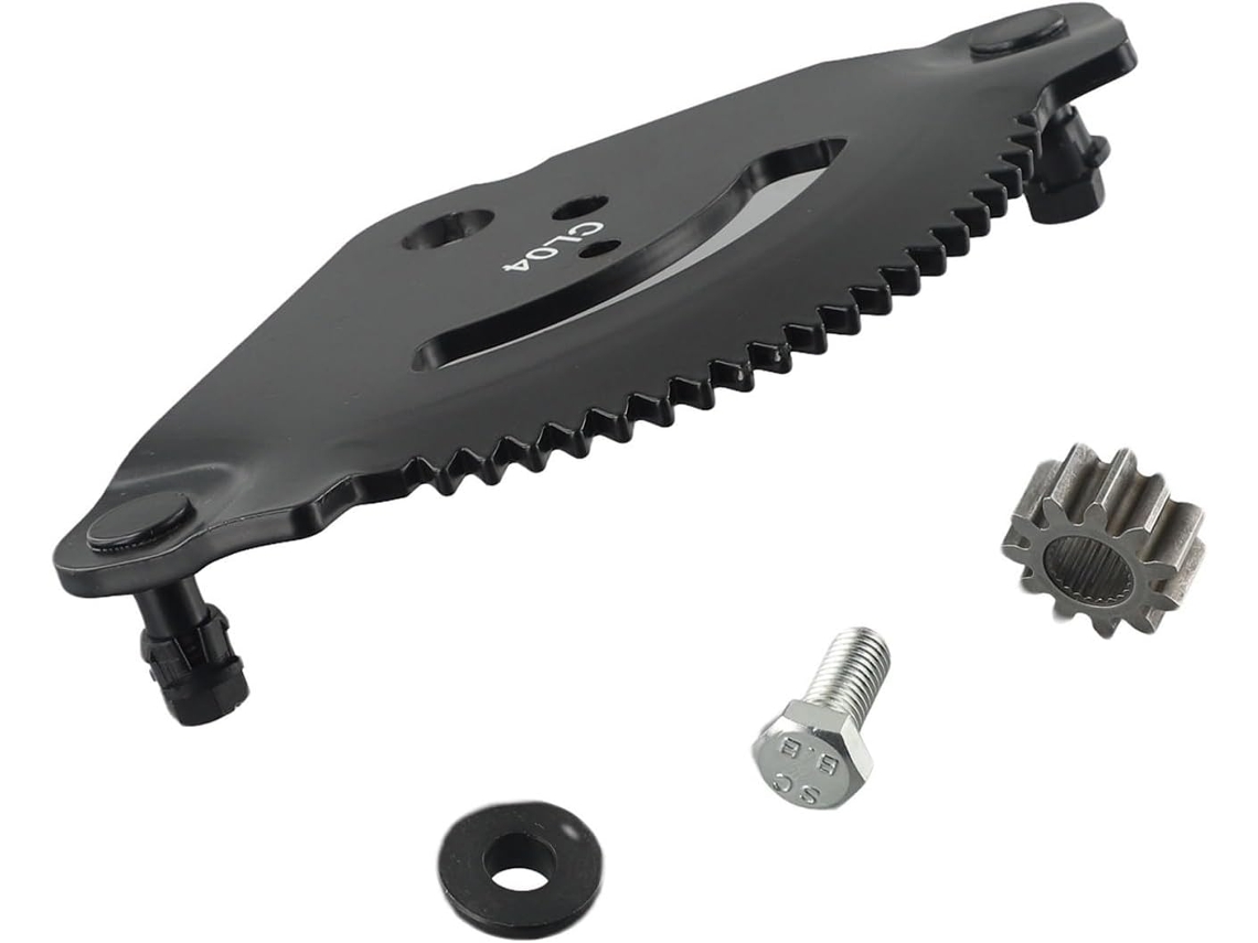 Placa De Direção - Roda Dentada Aprimorada - Construção Em Metal - Acabamento