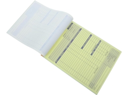 Magiclulu Carnet De Commande Duplicata En Papier Design Multi-part Perforations Factures Claires Et Models
