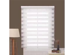 Estore de Rolo Easy Fit Dia/Noite Branco 100*200Cm BOD HOME