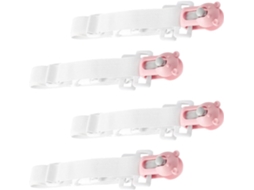 Capa De Edredom Ajustável Beaupretty Com Prendedores, 4 Peças Em Plástico E Nylon Resistentes Para Cama Infantil, Ideal