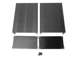 Caixa de Alumínio para Projetos Diy Eletrônicos com Resfriamento 55x106x150mm S/MARCA