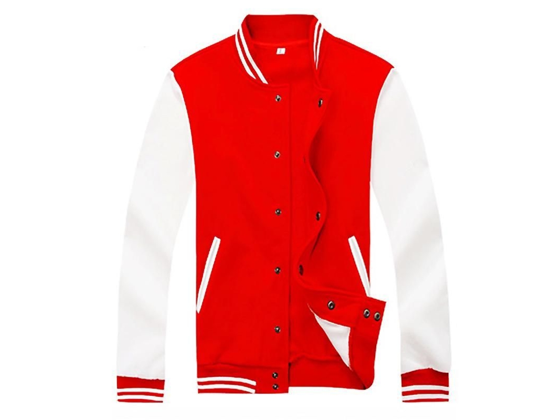 Fasst chaqueta de Béisbol para Hombres Mystdiy Con Bloques de Color