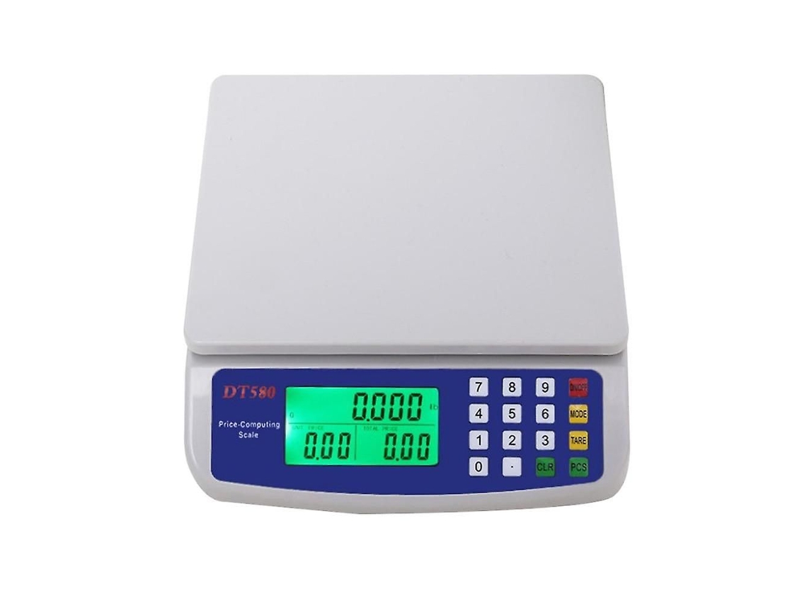 Balança Digital de Precisão 30 Kg/1 G, Eletrônica, Visor Lcd, Alta AQUAFORGE