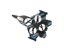 Primerox avião de Controle Remoto 2.4ghz Jato Caça Aerobático Espuma Anti choque Azul