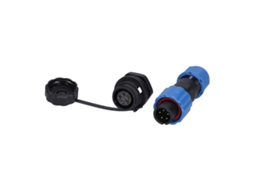 Conector Avião Seguro Resistente Oxidação 5 Pinos