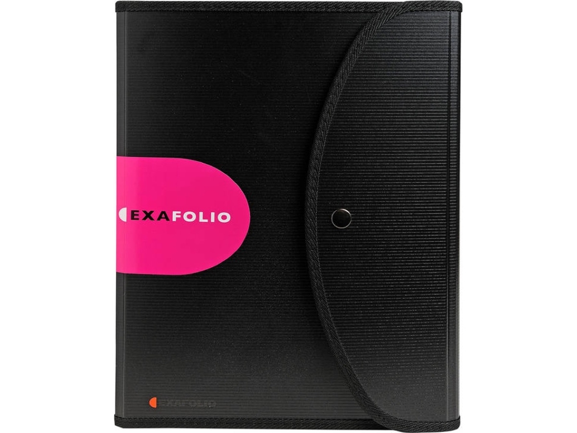 Pasta EXACOMPTA 55834E (Preto - A4 - 25.5x33.5cm - Polipropileno)