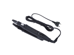 2026 plancha de Extensões de Cabelo com Conector e Controle de Temperatura para Salão Cor Preto
