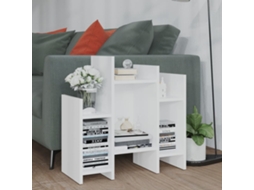 Vidaxl Móvel De Apoio 60x26x60 Cm Derivados De Madeira Branco