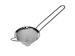 Coador Cônico, Aço Inoxidável, Prateado, 7 Cm