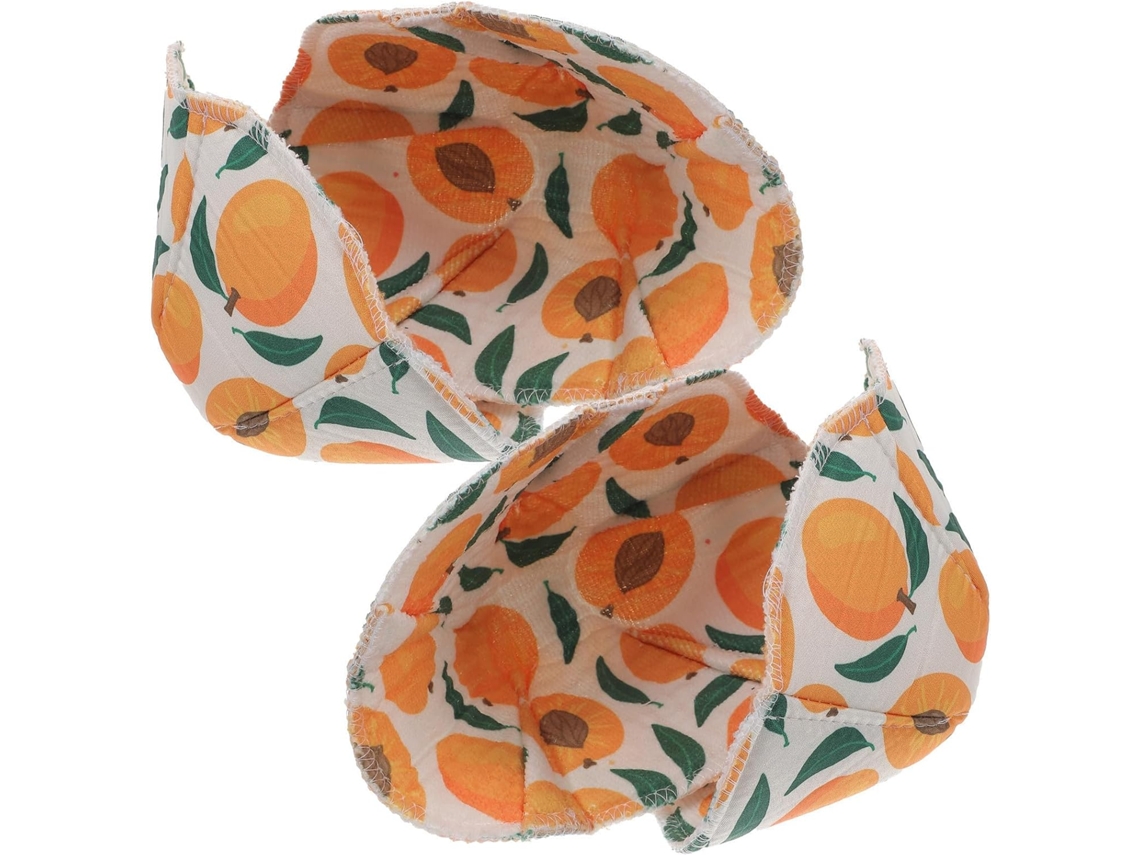 Conjunto De 4 Porta Recipientes Para Micro Ondas, Em Algodão E Poliéster