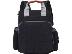 Mochila de Maternidade CLARA BABY Premium Preto