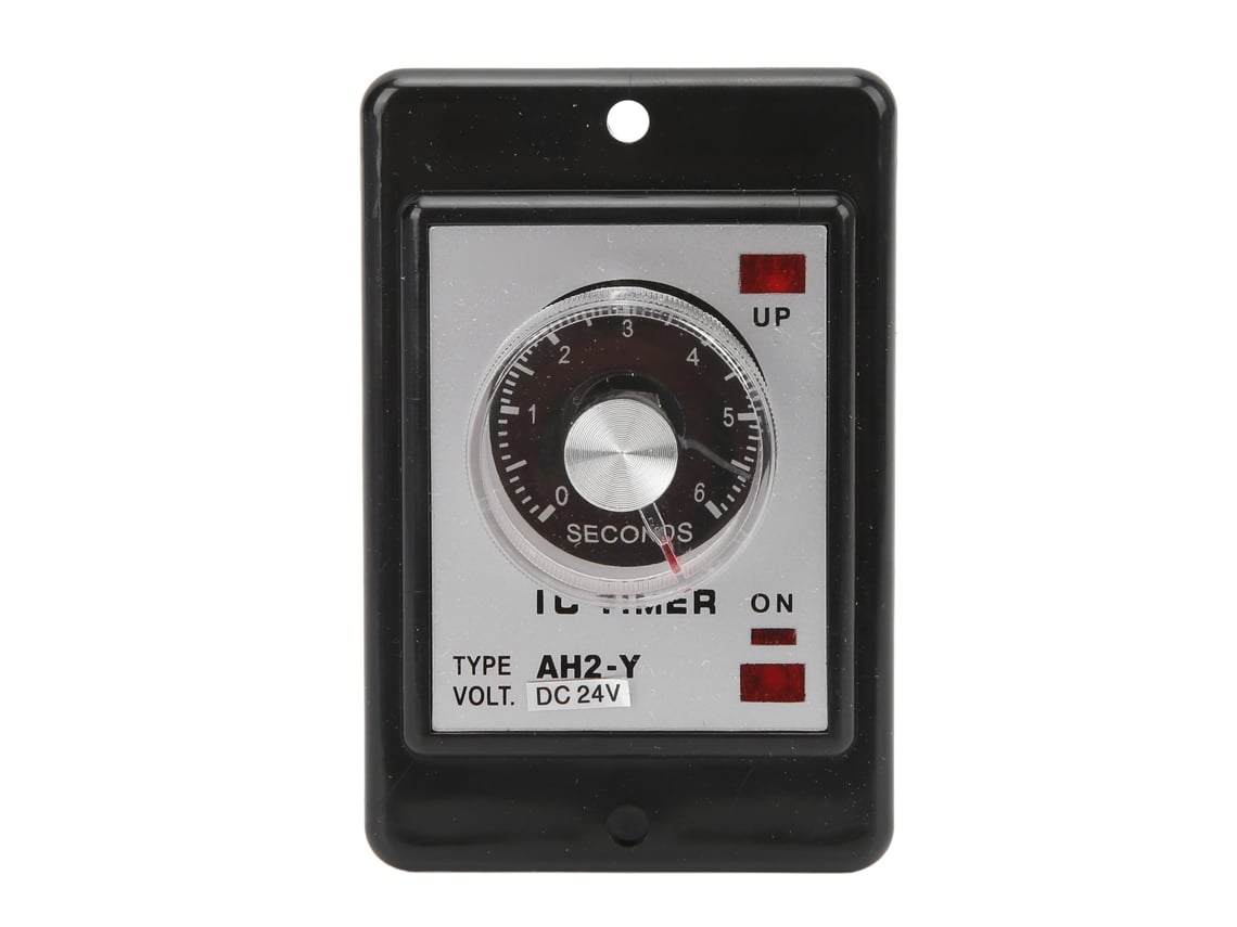 Controlador de Tiempo Ah2‑y 6s Compacto Tipo Punta 8 Pies para Equipos de Automatización Armarios Electromecánicos 24v Dc