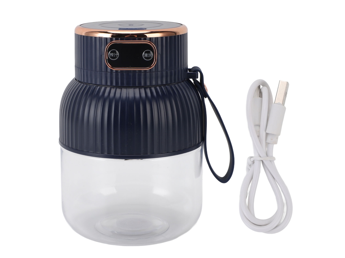 Copo Espremedor de Suco Portátil 600ml com Bateria 1500mah | S/MARCA