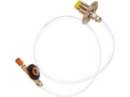Adaptador de Cobre Inoomp para Fogões a Gás de Camping e Churrasqueiras a Gás com Válvula de Plástico para Camping e CHABERLU