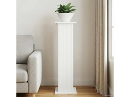Vidaxl Suporte Para Plantas Branco Brilhante 30,5 X 30 X 100,5 Cm