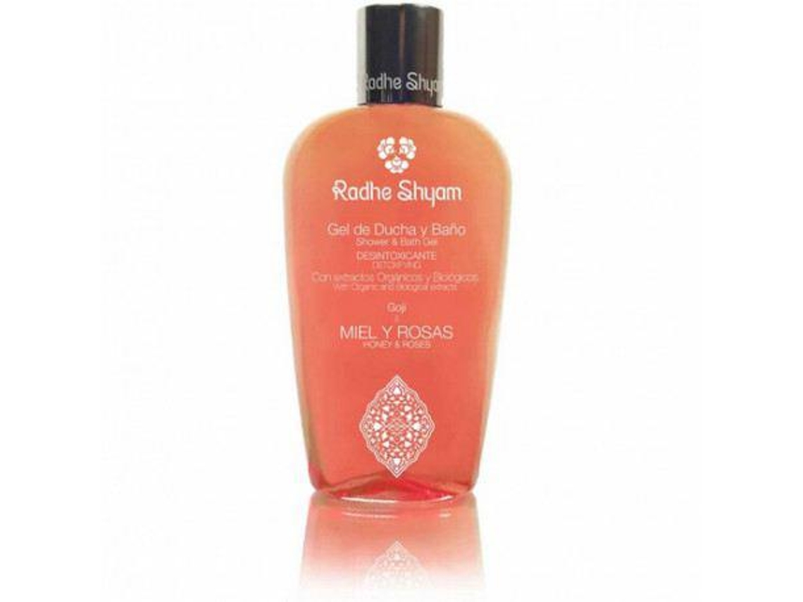 Radhe Shyam Gel Banho Mel Rosas 250 ml
