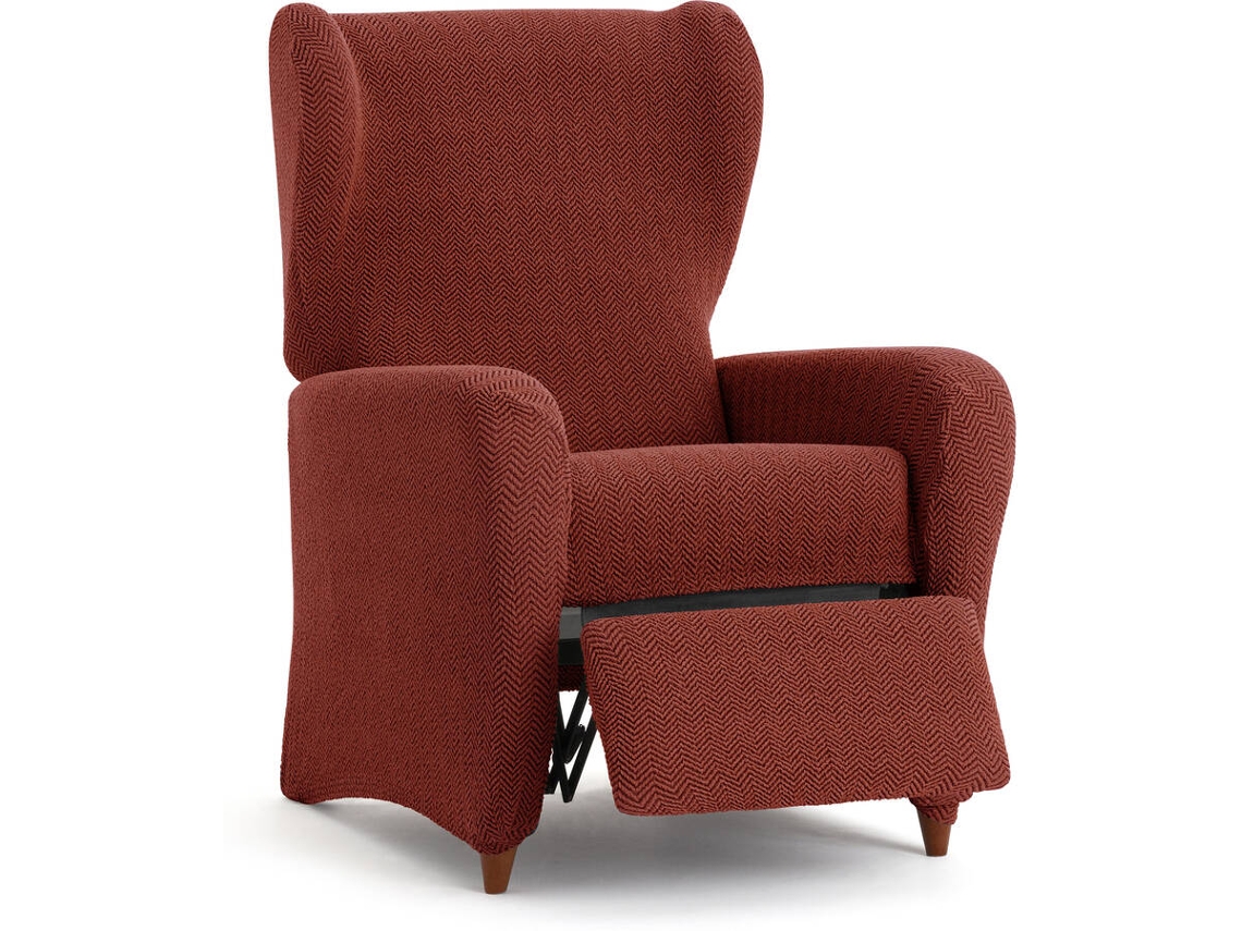 Capa de Poltrona Relax EYSA Premium Jaz Tecido Multielástico (85 x 90 x 120 cm - Poliéster e Algodão - Caldera)