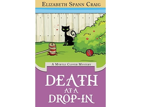 Livro Death at a DropIn Myrtle Clover Cozy Mystery de Elizabeth Spann Craig (Inglês - Capa Dura)