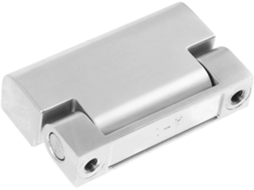 Dobradiça Para Porta De Tela Com Amortecimento Torque 5nm Prateada,