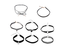 Colar Choker Feminino Acessório Estiloso Decoração Clavícula