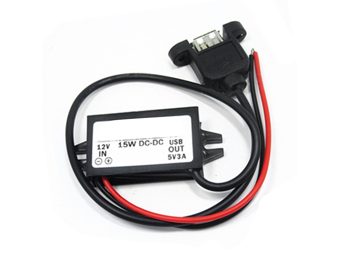 Laxiscreed Regulador De Energia 12v Para 5v Com Saída Usb De Alta Eficiência