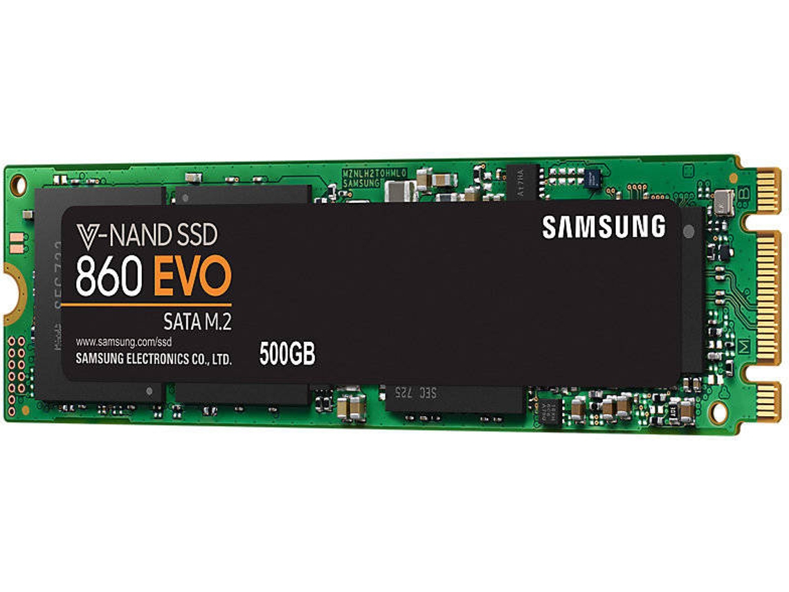 Disco ssd interno samsung 500gb m2 sata 3 s rie 860 evo 500 gb sata