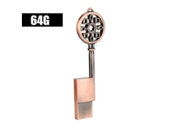 Pen Drive Usb LAXISCREED 64gb Retrô Chave Resistente