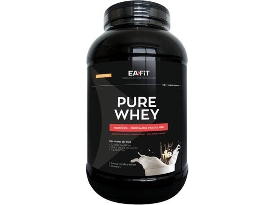 Suplemento Alimentar EAFIT Pure Whey Vanilla Intense (2,2 kg de pó (Baunilha))