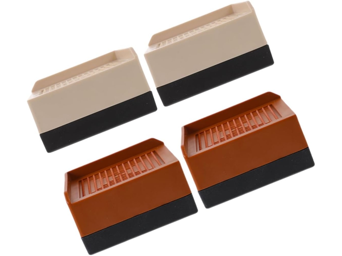 Nuobesty Conjunto De 4-elevadores Cama Resistentes E Antiderrapantes Para Móveis, Ideais Para Sofá, Mesa E Armário