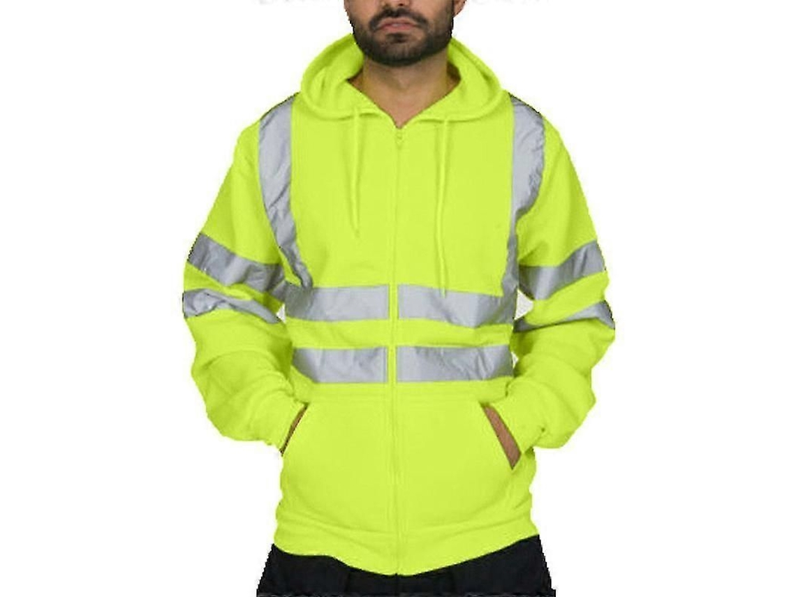 Chaqueta De Trabajo De Alta Visibilidad Para Hombres Talla M Color Verde M Verde