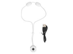 Mini Collarín Para Massager De Cueiro Com Pulso Elétrico, Compressão Quente E Inteligente Para Coluna Cervical