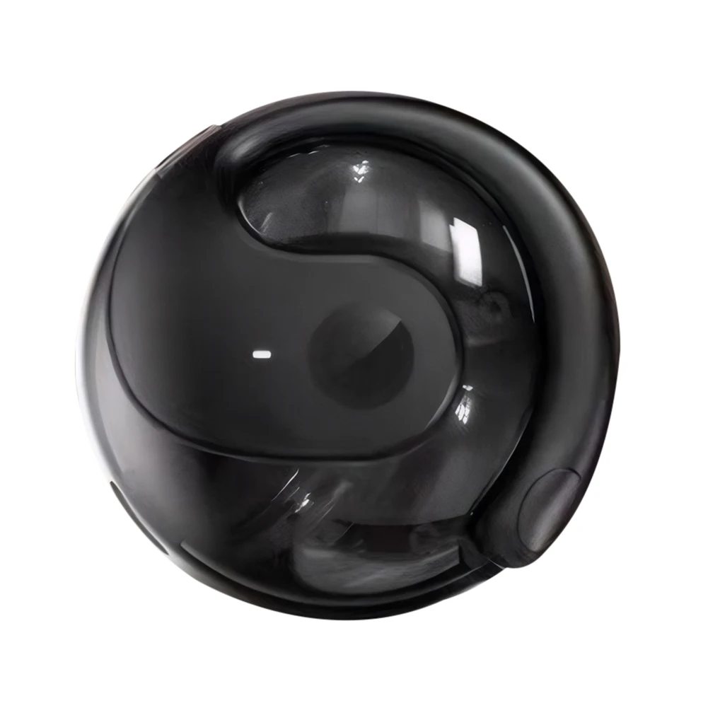FONES DE OUVIDO SEM FIO MDUG com tradutor de IA para 144 idiomas, à prova d'água e som estéreo Bluetooth 5.3 (preto)