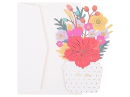 1pcs Cartões Pop Up Allinless
