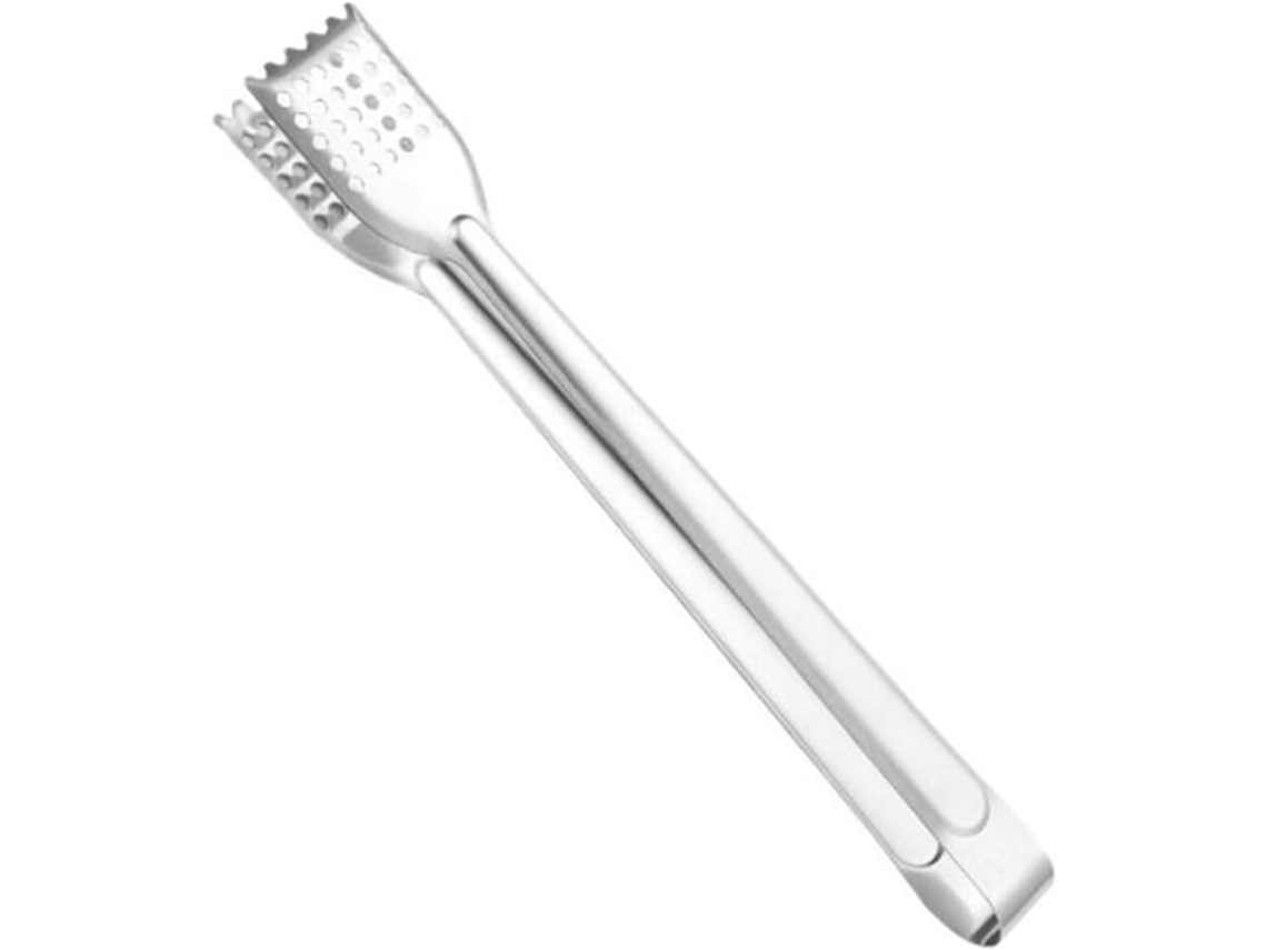 Pinça Para Churrasco, Pinça De Aço Inoxidável Para Grelhar, Ideal Para Churrascos E Buffets, Utensílio De Cozinha 17cm