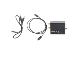 Aetheria conversor de Som Digital para Analógico com Entrada Coaxial e Óptica para Tv e Computador
