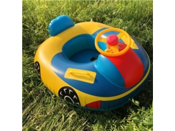 Boia De Natação Para Bebê Em Lancha Grossa (adequada Para Menos De 30 Kg), Cadeira De Piscina Com Guarda-sol, Boia Flutuante Para -aquaforge
