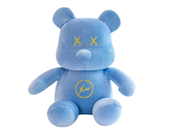 Peluche HXDZFX Violento Urso Azul 38 Cm