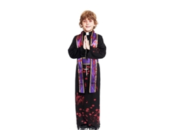 Fato de Padre Sangrento Preto com Estola para menino