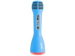 Microfone Karaoke IDANCE PM6BL Azul
