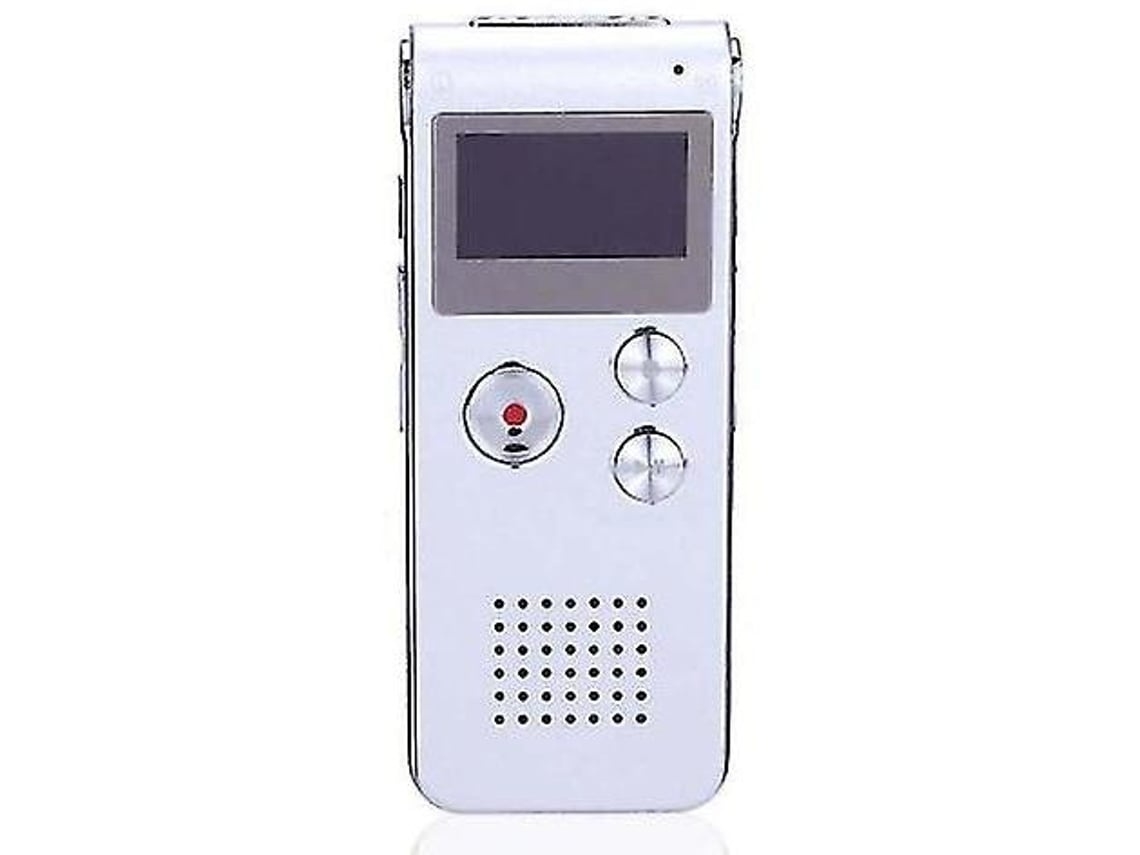 Lurelia Gravador De Chamadas Telefónicas 16gb Com Usb, Redução De Ruído, Reprodução Mp3 Para Reuniões, Aulas, Entrevistas - Prata